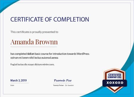 isabel teruel estilistas certificate 1