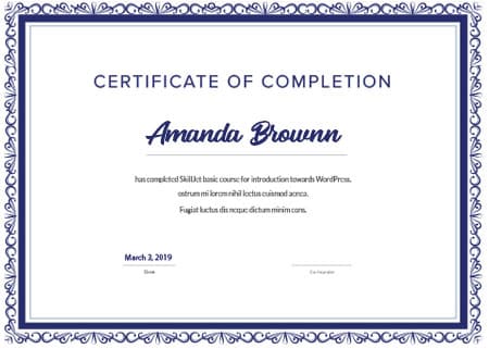 isabel teruel estilistas certificate